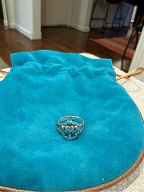 RETIRED - Size 4.5 James Avery Sterling Silver Anchor Ring